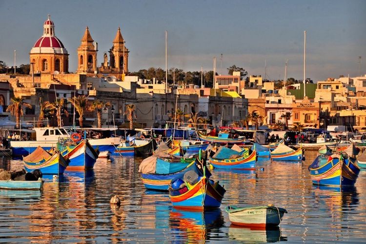 Marsaxlokk, Malta.