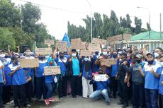 Eks Karyawan PT Tang Mas di Depok Demo, Klaim Pesangon Belum Dibayar dari 2 Tahun Lalu