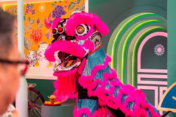 Dekorasi Imlek di Mal Grand Indonesia