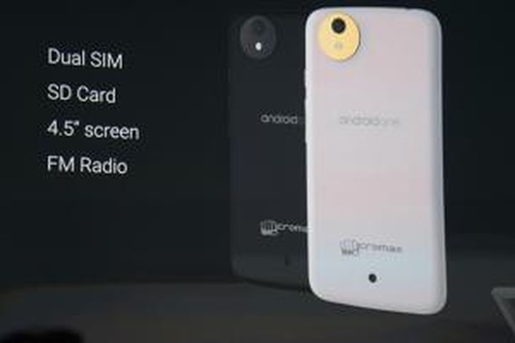Ponsel Android One dari Micromax