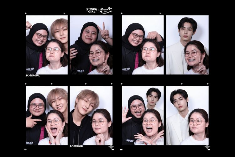 Hasil foto strip bareng idol favoritmu yang diedit lewat Gemini di Galaxy Z Flip 7. Hasilnya terlihat meyakinkan, rapi, dan natural.
