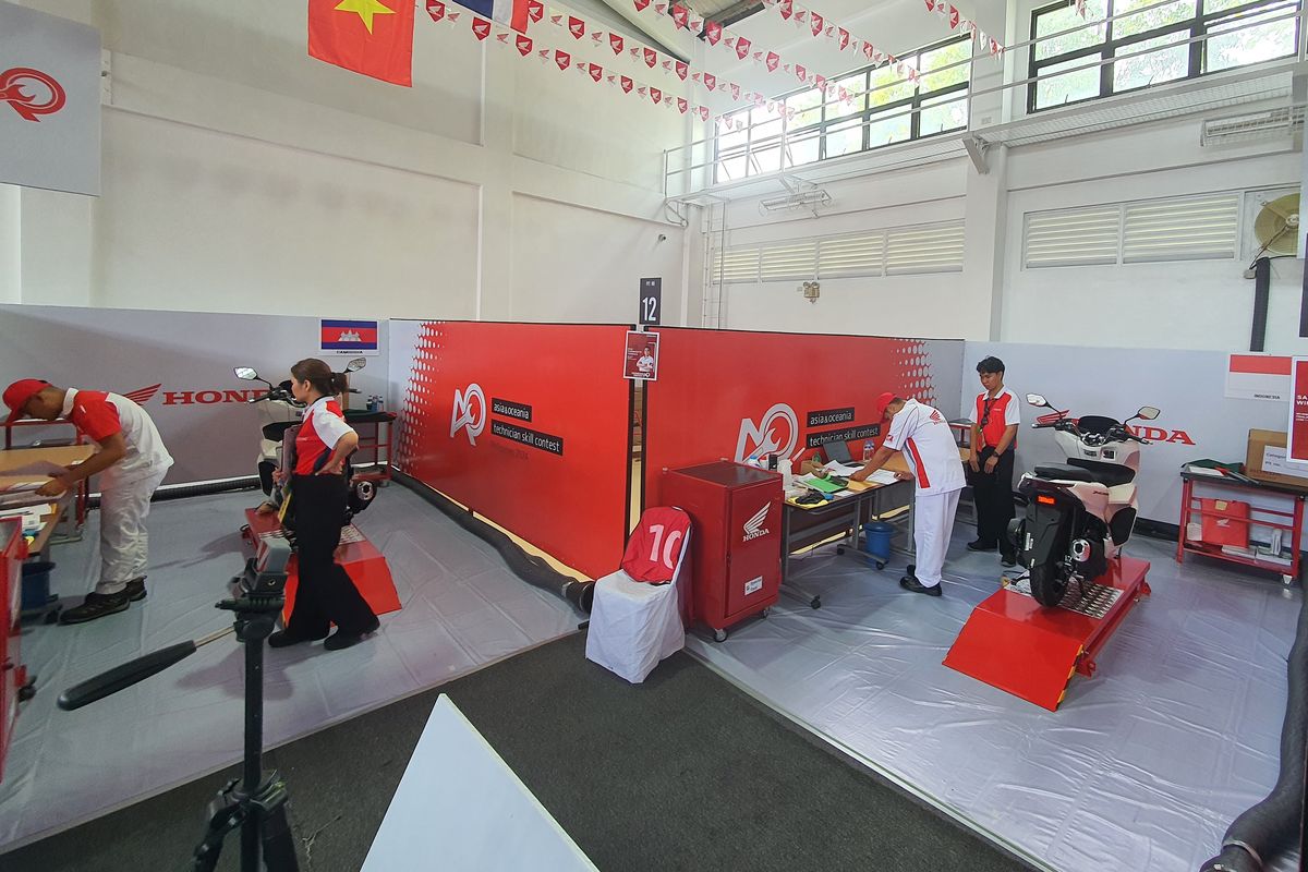  Honda Asia & Oceania Motorcycle Technician Skill Contest (AOC) 2024