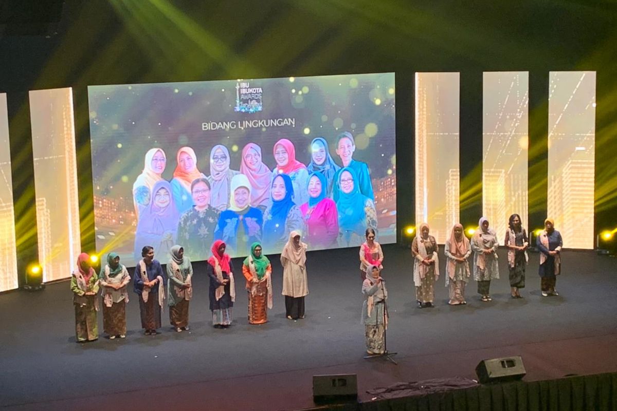 Pagelaran Ibu Ibukota Awards 2022, diselenggarakan di Teater Besar Taman Ismail Marzuki, Jakarta Pusat, Selasa (11/10/2022).