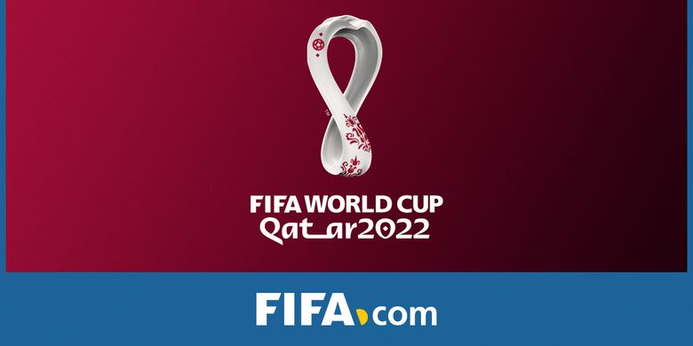 Logo Piala Dunia 2022 Qatar.