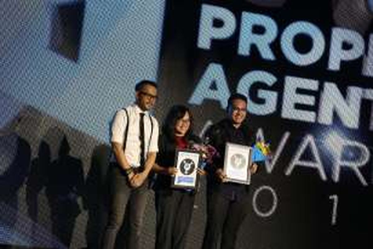 Para penerima penghargaan 'Property Agent Awards 2016', Kamis (25/8/2016) malam tadi di Jakarta.