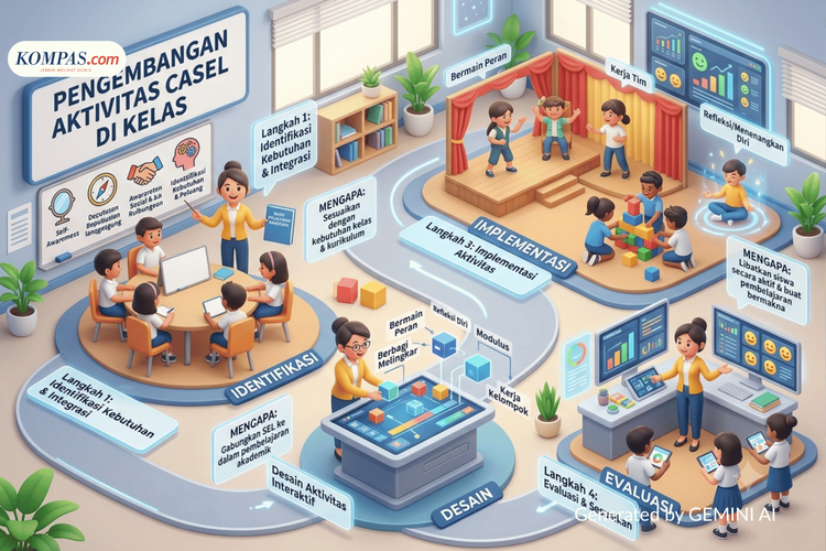 6 Jawaban PPG 2025: Begini Cara Mengembangkan Aktivitas CASEL di Kelas