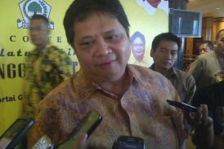 Kandidat calon Ketua Umum Partai Golkar Airlangga Hartarto.
