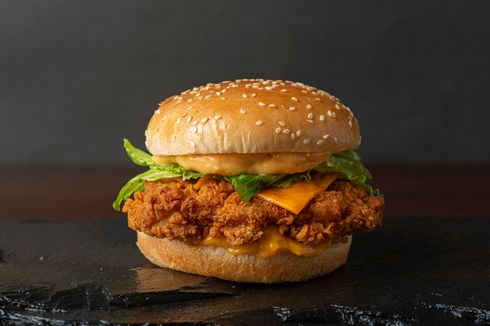 Resep Burger Ayam Ala Restoran Terkenal, Pakai Bahan di Minimarket