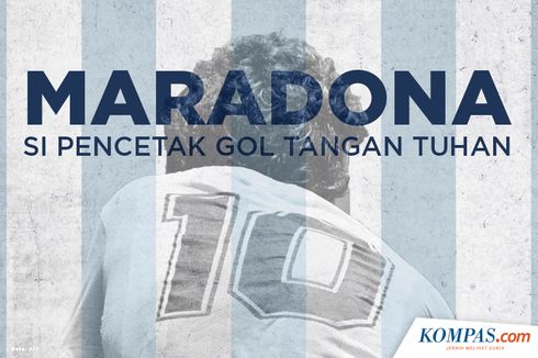 INFOGRAFIK: Mengenal Diego Maradona, Si Pencetak Gol 