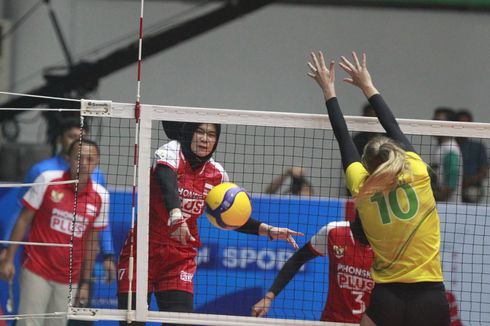 Hasil SEA V League 2023: Timnas Voli Putri Indonesia Dibekuk Thailand