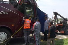 Sopir dan Kernet Bus Masuk Sungai di Guci Tegal Lalai, Polisi: Mereka Berdua Tak Ada di Ruang Kemudi