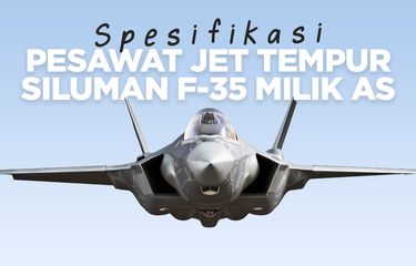 INFOGRAFIK: Spesifikasi dan Kecanggihan Jet Tempur F-35 Milik AS