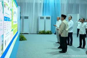 Prabowo Hadiri Peluncuran BBM Baru Biodiesel B50 di Rest Area KM 57 Cikampek