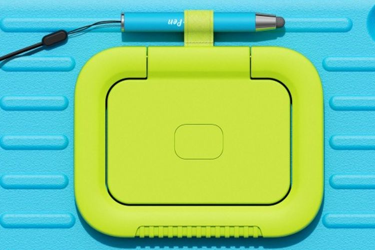 Ilustrasi aksesoris kasing Galaxy Tab A11 Plus Kids Edition