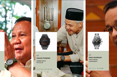 Jam Tangan Capres dan Cawapres 2024, Mana yang Paling Mahal?