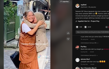 Viral, Video Sahabat SMA Bertemu Setelah Berpisah 30 Tahun, Bikin ...
