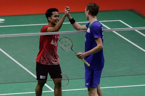 Live Streaming BWF World Tour Finals, Rekor Tempur Ginting Vs Axelsen Tipis