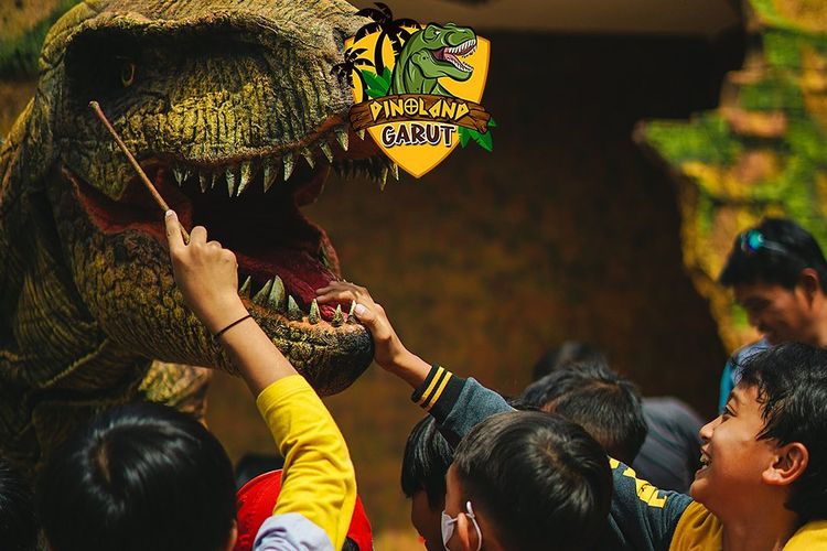 Garut Dinoland, tempat wisata bertema dinosaurus di Garut Jawa Barat