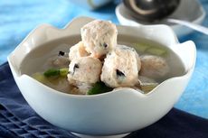 Resep Bakso Lohoa Udang, Bakso Campur Sayuran dan Sohun