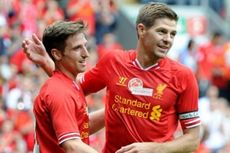 Testimonial Gerrard, Liverpool Bungkam Olympiakos 2-0