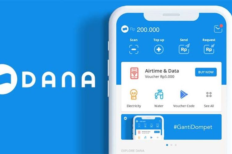 Cara top up DANA lewat ATM dan mobile banking BCA, BRI, BNI, Mandiri, hingga BSI