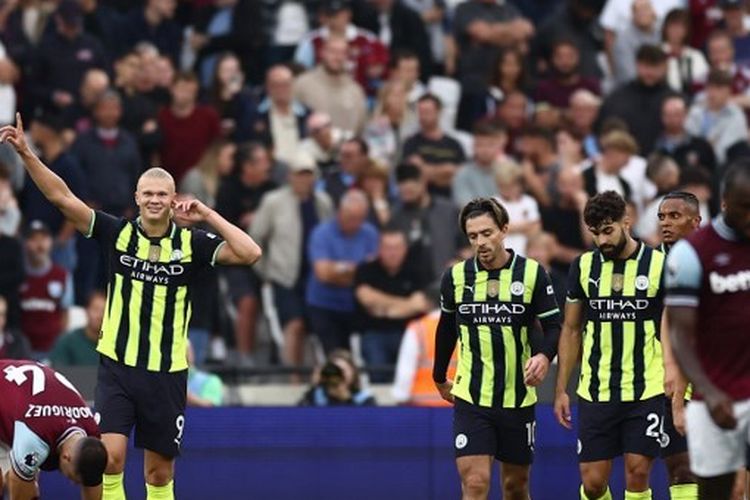 Ledakan Haaland Antar Man City Puncaki Klasemen Liga Inggris dengan Trigolnya