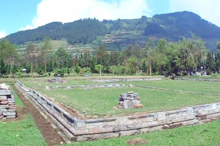 Situs Dharmasala di kawasan dataran tinggi Dieng.