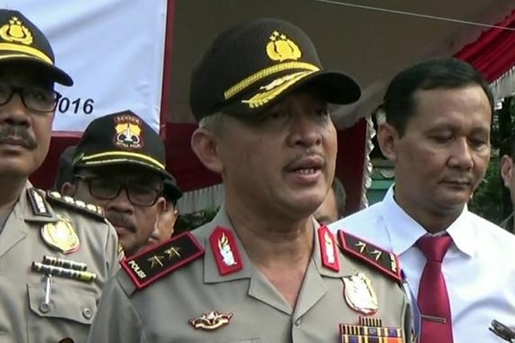 Kapolda Jawa Tengah Irjen Pol Condro Kirono saat di Solo, Kamis (22/12/2016)