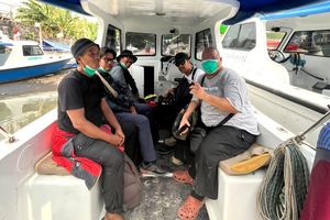 Pencarian 5 Jurnalis Hilang Kontak Saat Meliput Erupsi Gunung Anak Krakatau Dihentikan Sementara