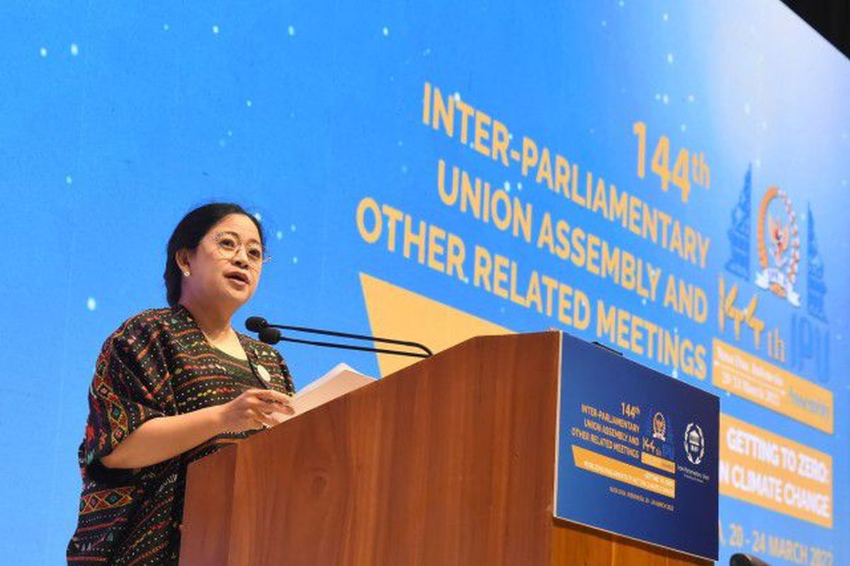 Ketua DPR RI Puan Maharani akan menghadiri The 148th Inter-Parliamentary Union (IPU) Assembly yang di Jenewa, Swiss untuk membahas isu perdamaian dunia