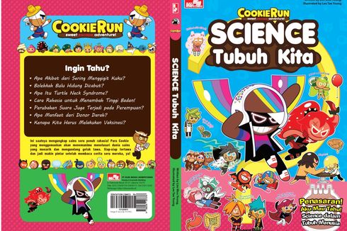 Ajak Anak Belajar Mengenal Bagian Tubuh di Komik Cookie Run Science