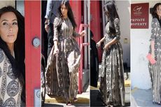 Wow... Kali Ini Gaun Kim Kardashian Sopan dan Tertutup