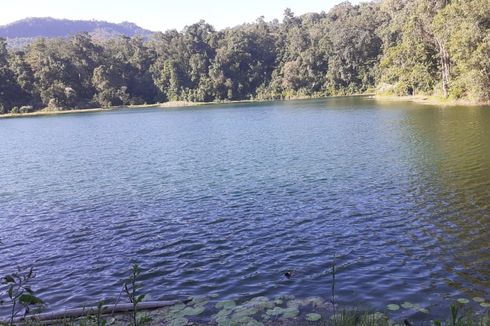 Eloknya Danau Rana Kulan yang Tersembunyi di Manggarai Timur