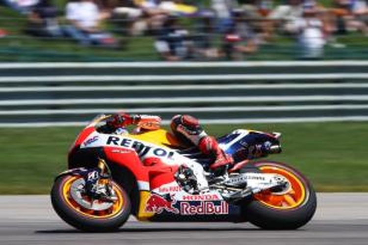 Pebalap Repsol Honda asal Spanyol, Marc Marquez.