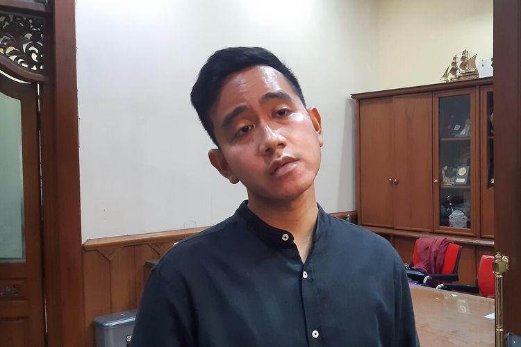 Wali Kota Solo Gibran Rakabuming Raka di Solo, Jawa Tengah, Selasa (4/4/2023).