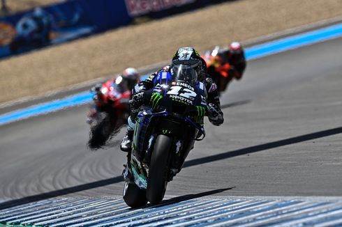 Hasil FP3 MotoGP Andalusia - Maverick Vinales Tercepat, Marc Marquez Ke-19