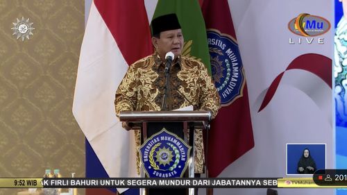 Prabowo Janji Ada Kader Muhammadiyah Isi Kursi Menteri jika Jadi Presiden