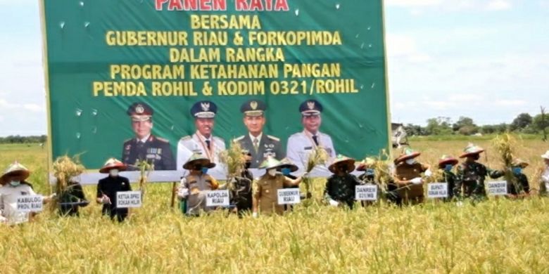 Kerja Bareng Petani Dan Tni Menghasilkan 1 500 Ton Beras Halaman All Kompas Com<script async src=