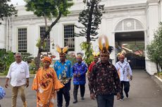 Temui Jokowi, Majelis Rakyat Papua Minta Pemekaran Kabupaten Mimika