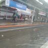 Rel Sempat Terendam Banjir, Perjalanan KRL di Stasiun Tebet Kembali Normal