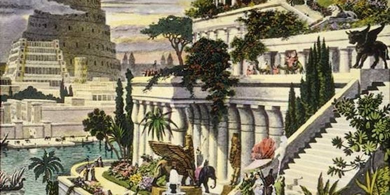 7 keajaiban dunia, Taman Gantung Babilonia.