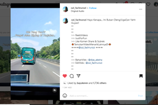 Video Bus Jalan Zig-zag di Tanjakan, Takut Gagal Nanjak