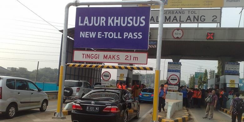 Pengguna OBU untuk Tol  Masih Minim