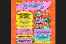 Lineup Hari Terakhir Joyland Festival Bali, Ada Isyana Sarasvati hingga James Blake