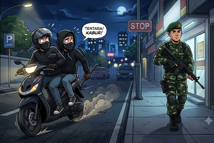 KSAD Maruli: Begal Jadi Takut karena Ada Tentara