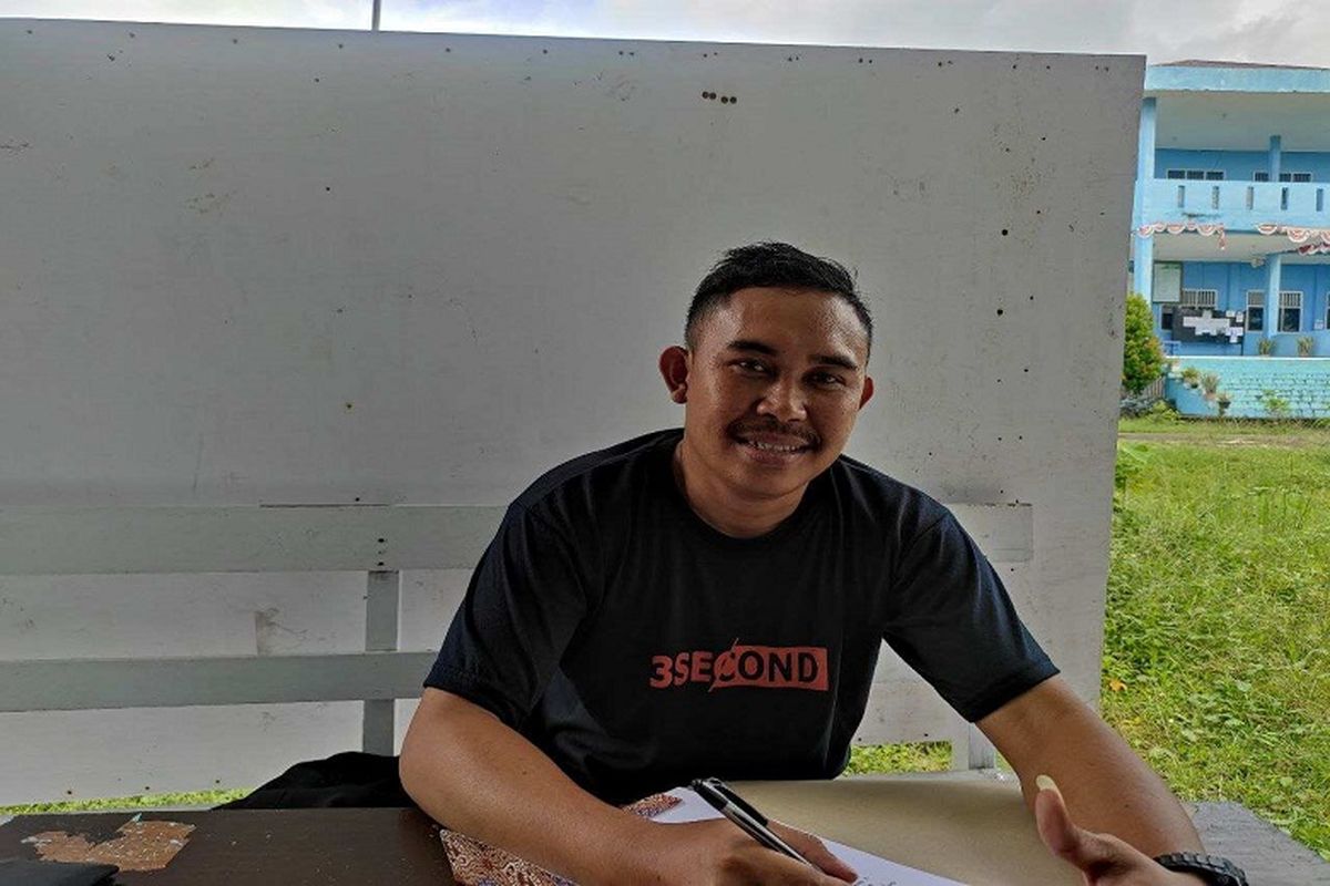 Muhammad Iwan Kaeda (29), salah satu peserta JKN segmen PPU yang telah merasakan kemudahan berobat berkat kebijakan BPJS Kesehatan.