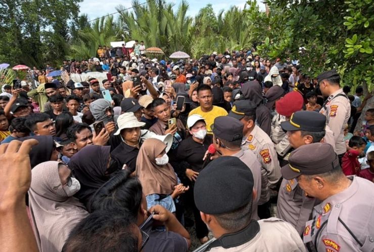 Kapolda Riau Rotasi Besar Personel Polsek Panipahan, Imbas Warga Rohil Bakar Rumah Terduga Bandar Narkoba