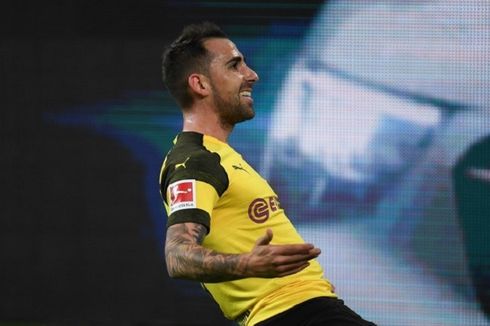 Cetak Gol Tiap 30 Menit, Alcacer Resmi Dibeli Dortmund dari Barcelona