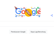 Sambut New Year's Eve, Google Rilis Doodle Meriah
