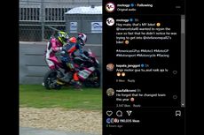 Video Lucu, Pebalap Moto3 Salah Ambil Motor Saat Terjatuh